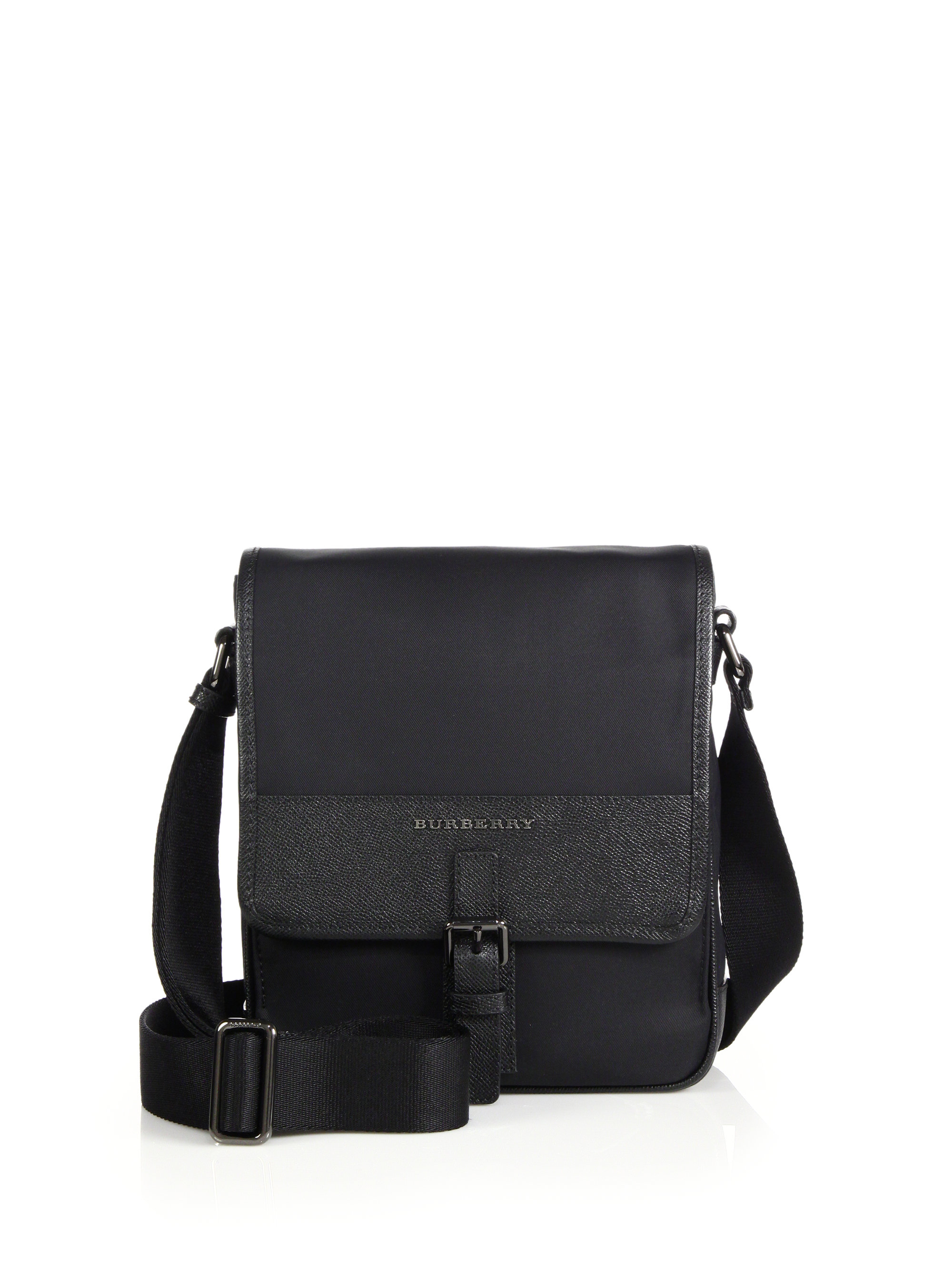 Burberry London Mulford Crossbody Bag in Black for Men | Lyst
