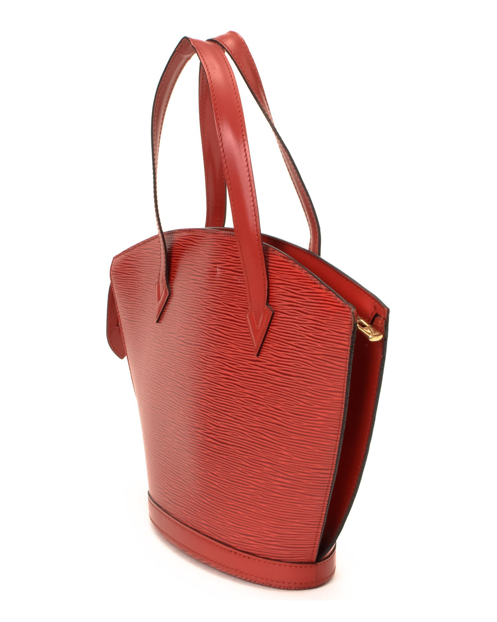 Lyst - Louis Vuitton Red Tote Bag - Vintage in Red