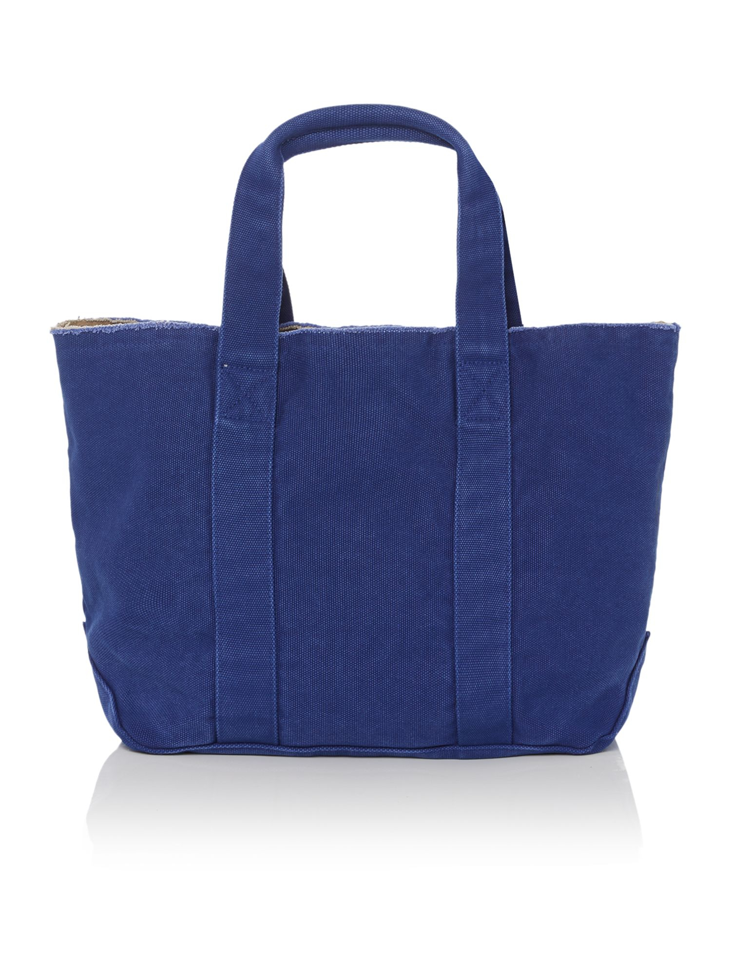 Polo ralph lauren Canvas Tote Bag in Blue | Lyst