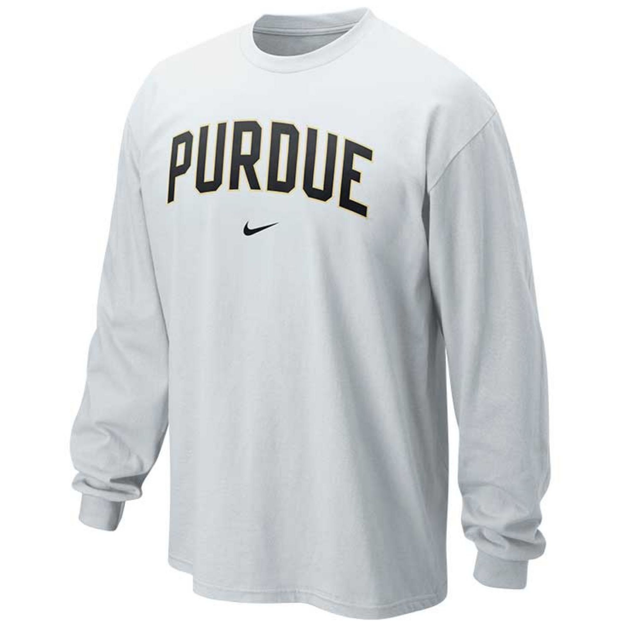 Nike Men'S Long-Sleeve Purdue Boilermakers T-Shirt in White for Men | Lyst