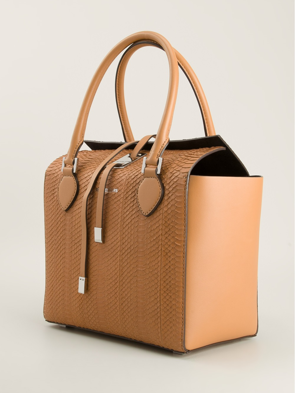 Lyst Michael Kors Miranda Tote In Brown Gallery