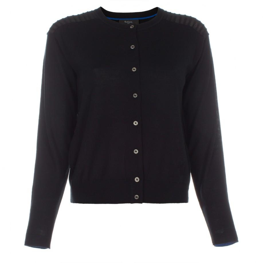 paul smith black cardigan