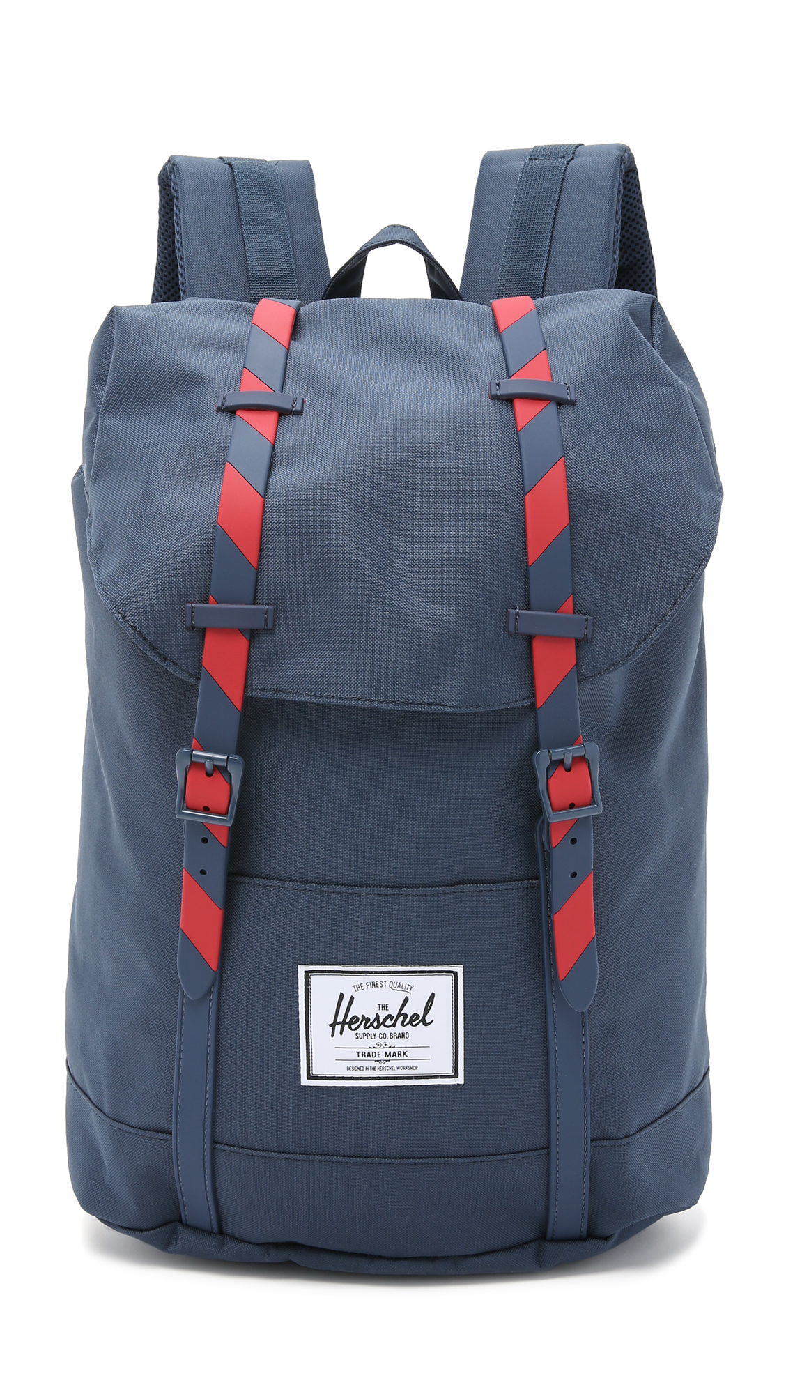 Lyst - Herschel Supply Co. Retreat Backpack - Navy/red Stripe in Blue
