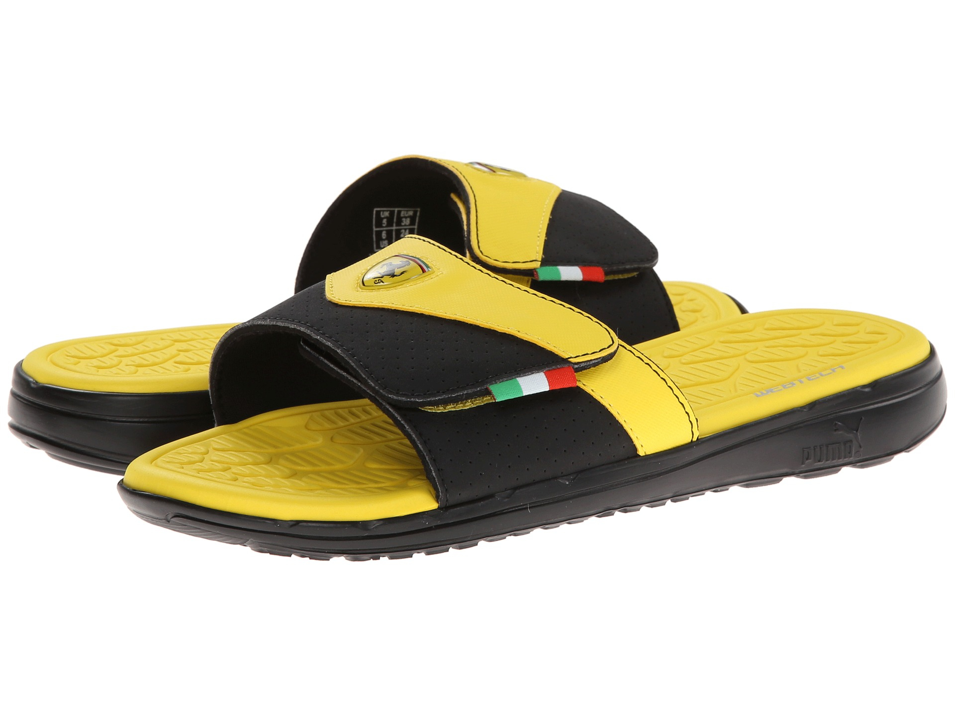 puma ferrari slides