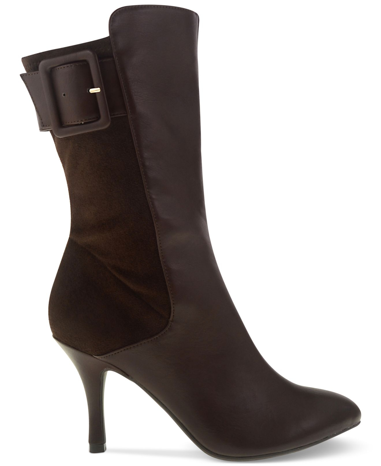 cl by laundry womens kalie block heel booties