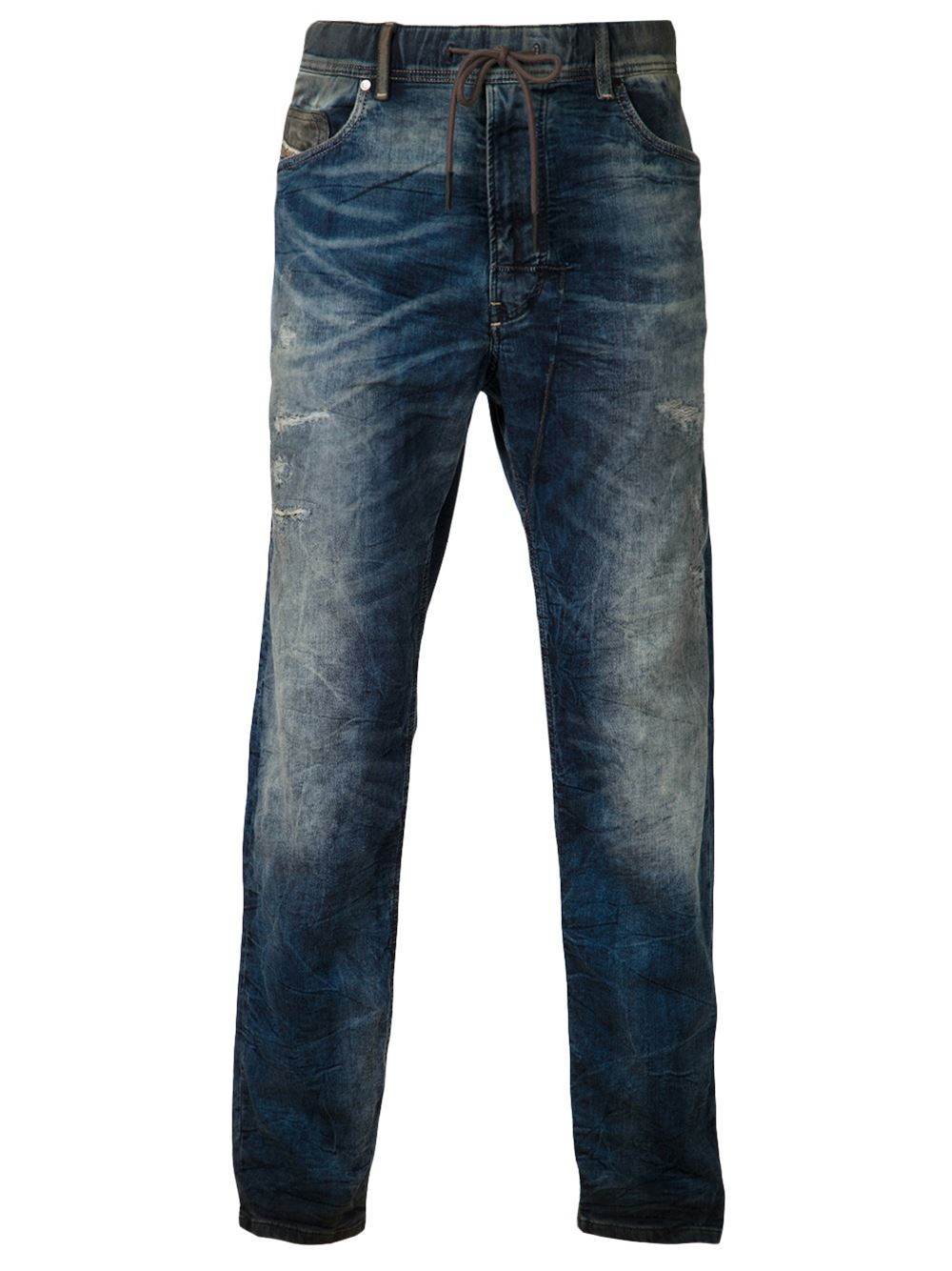 Diesel 'Narrot' Sweat Jeans in Blue for Men | Lyst