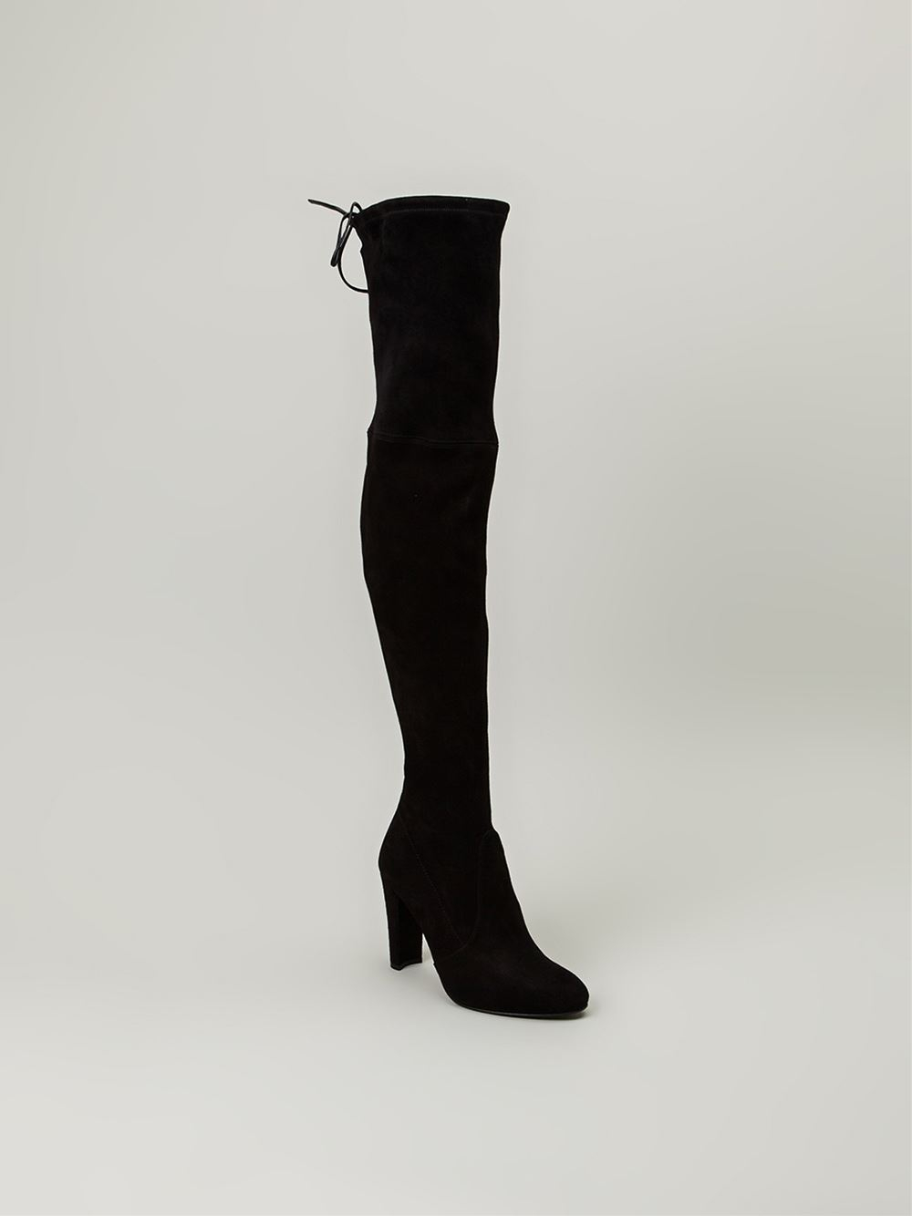 stuart weitzman highland boots black