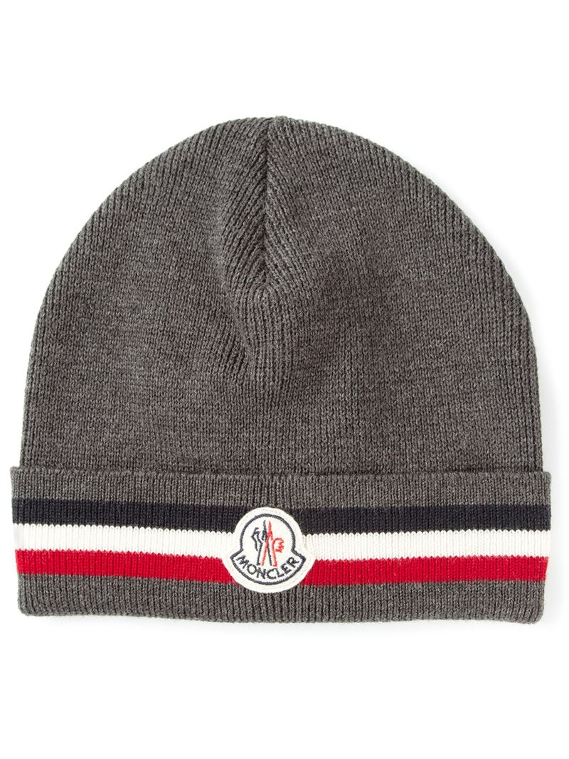 moncler grey beanie moncler grey beanie