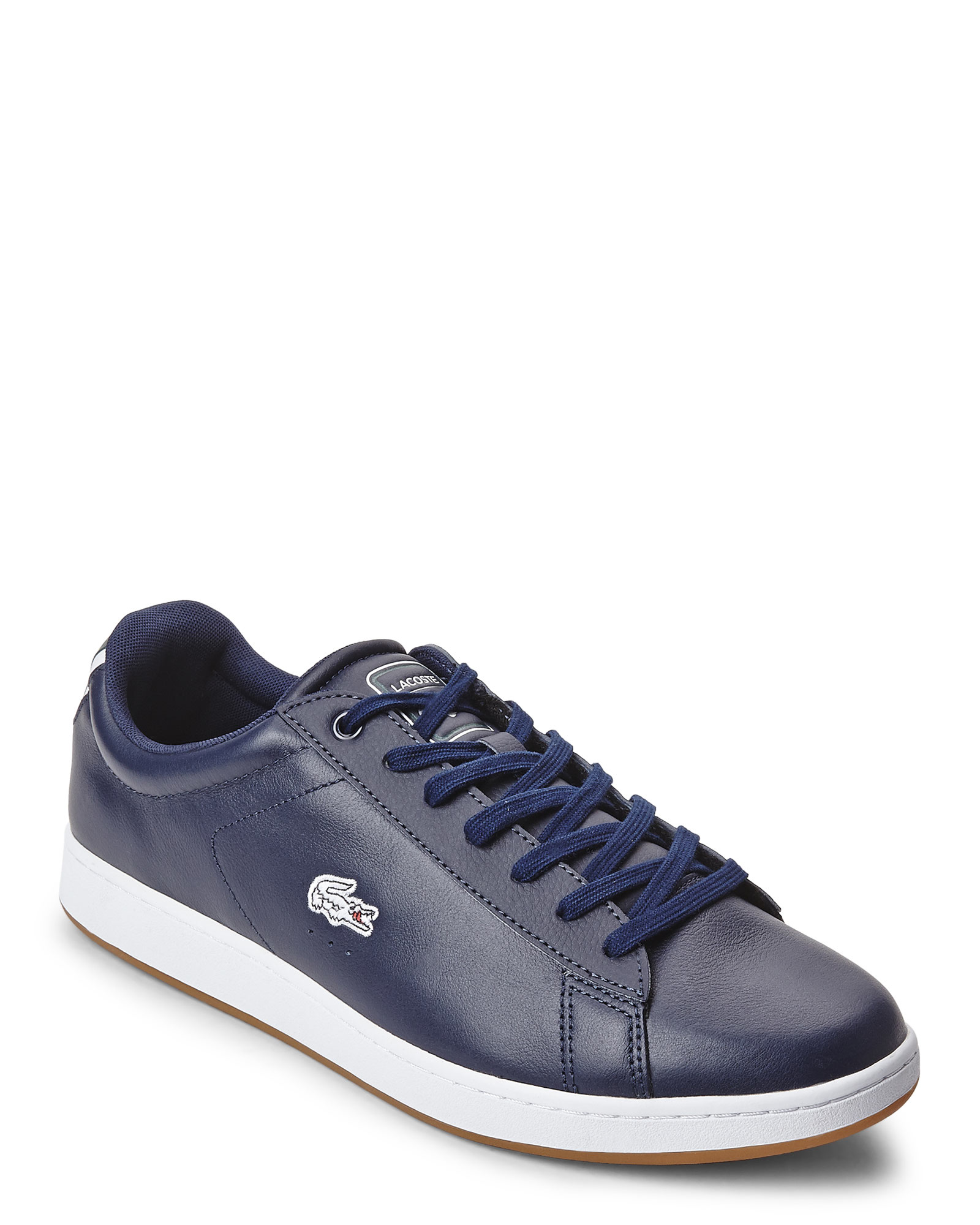 Lyst - Lacoste Navy Carnaby Evo Sport Sneakers in Blue for Men