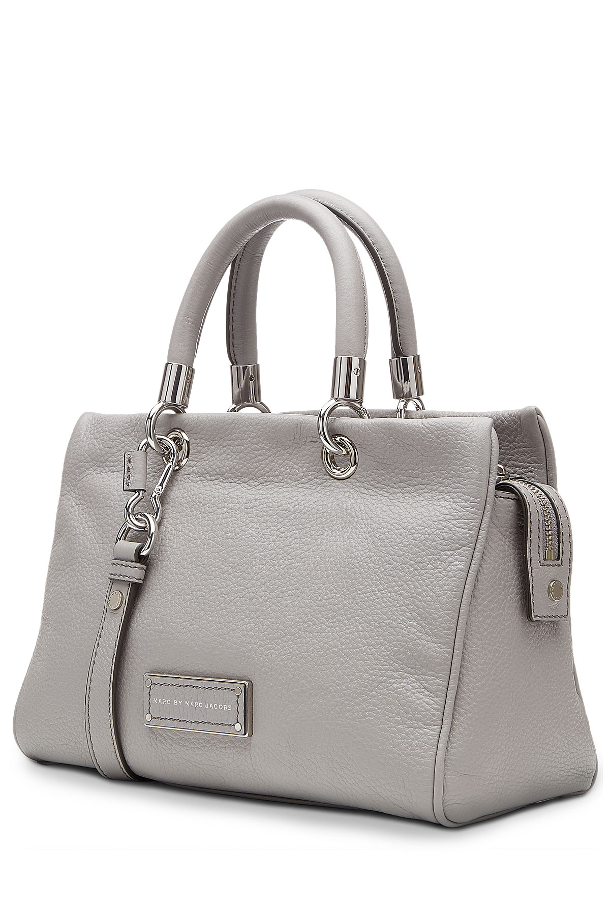 Lyst - Marc By Marc Jacobs Too Hot To Handle Small Leather Shoulder Bag - Grey in Gray