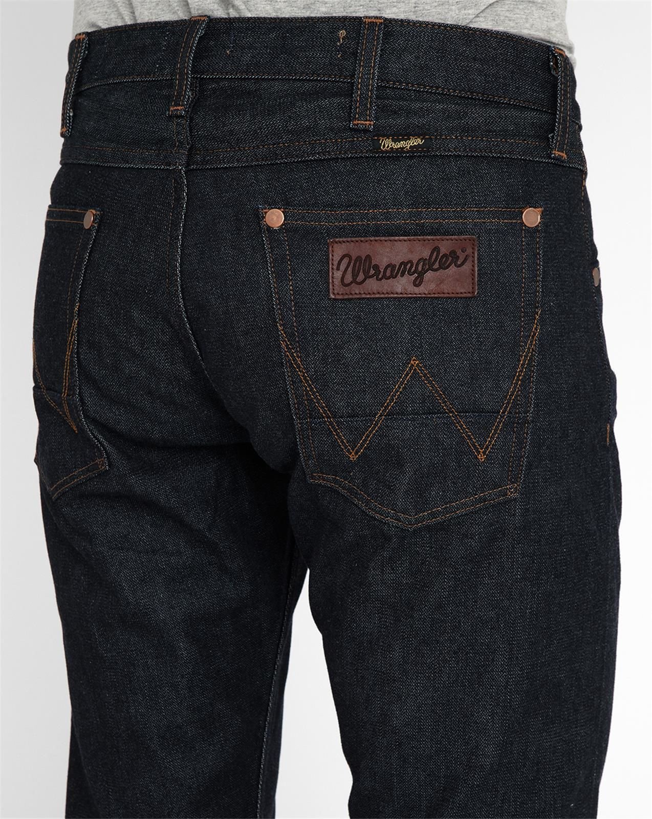 Wrangler Dark Denim Bostin Selvedge Slim Fit Jeans In Blue For Men Denim Lyst