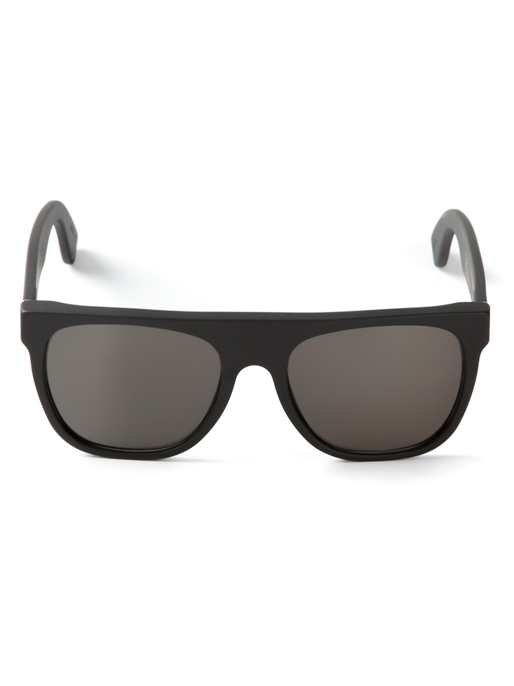 Retrosuperfuture Flat Top Matte Sunglasses In Black Lyst