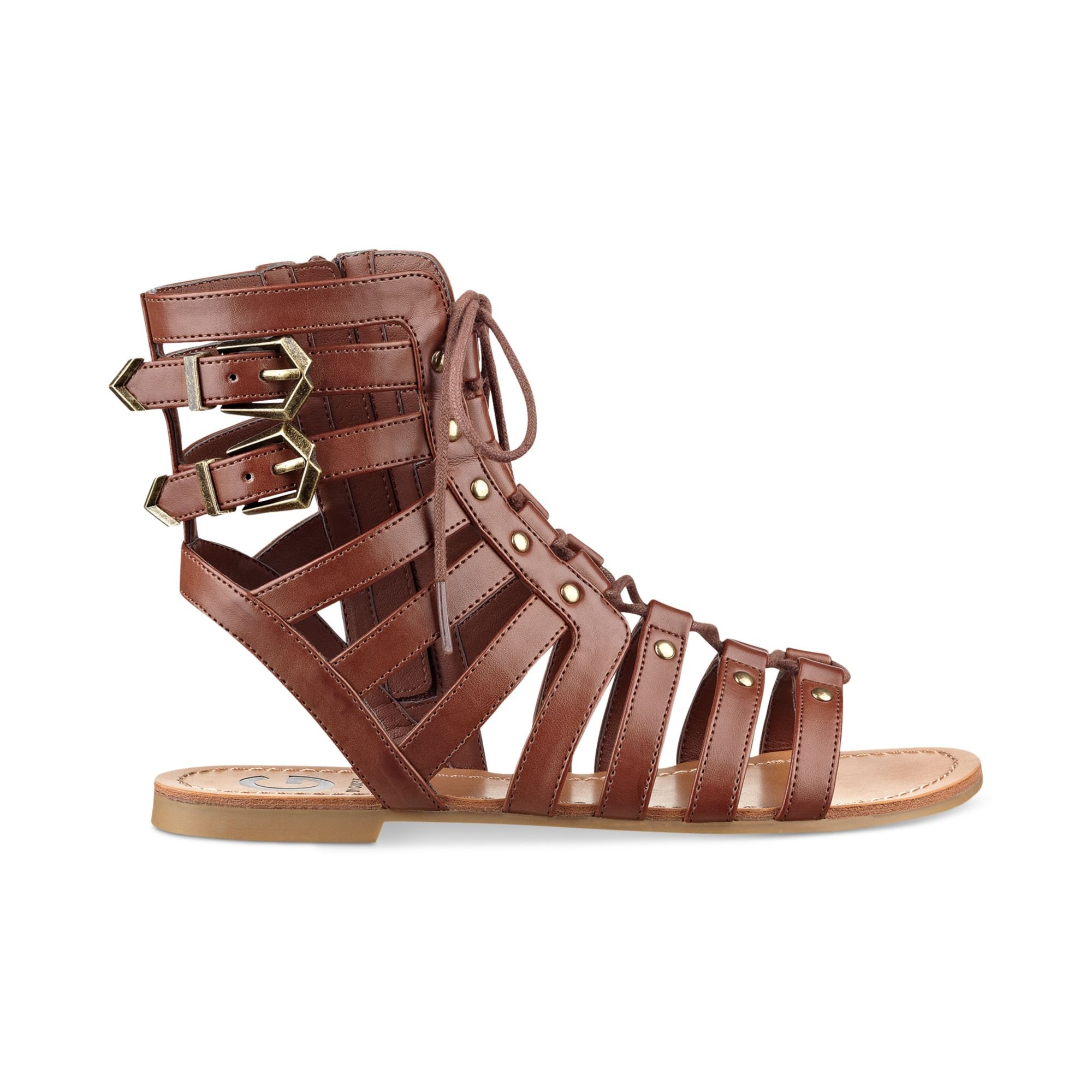 Lyst - G By Guess Womens Holmes Gladiator Sandals in Brown