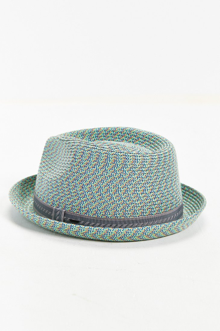 Lyst - Bailey Of Hollywood Mannes Mint Straw Fedora Hat in Green for Men