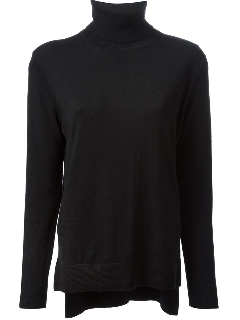 Michael Michael Kors Turtleneck Sweater in Black | Lyst