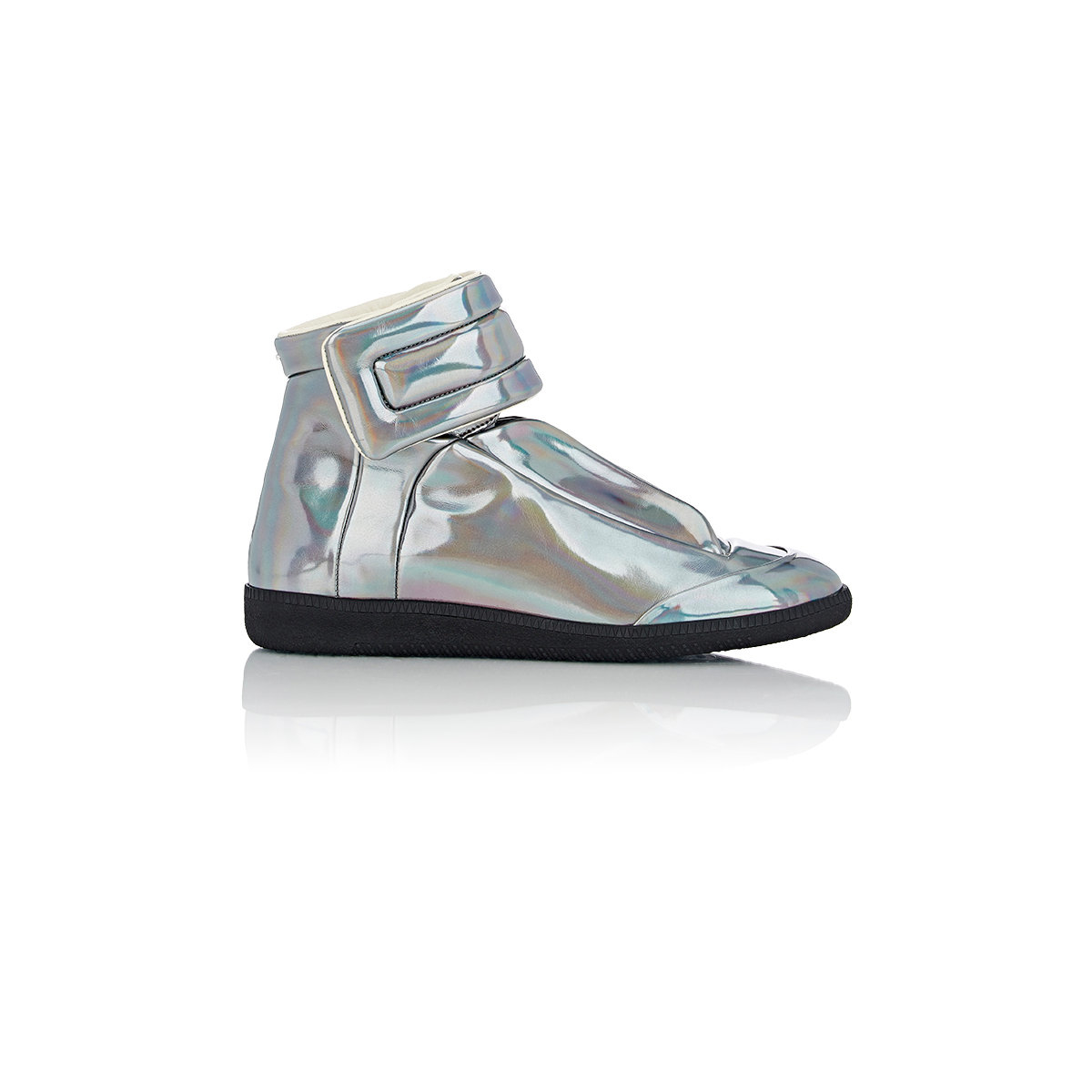 silver margiela sneakers