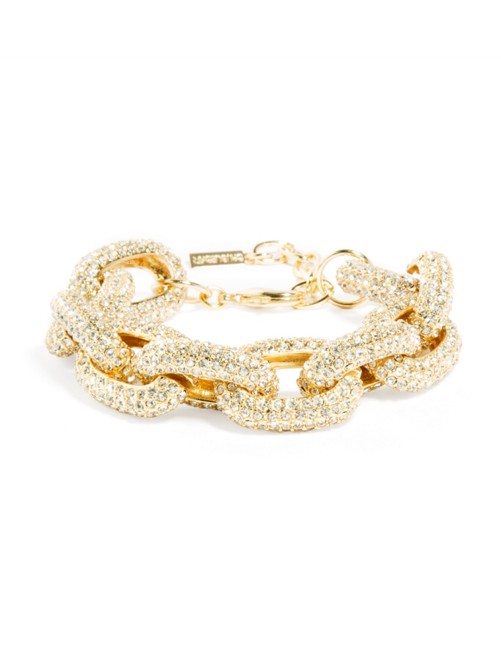 Lyst Baublebar Original Pavé Links Bracelet In Metallic Gallery
