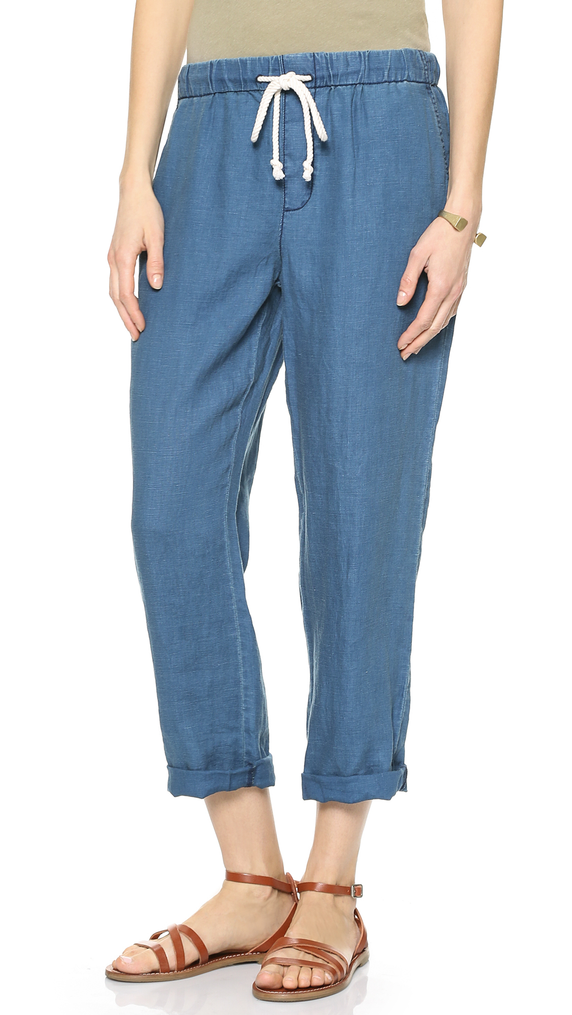 indigo blue pants