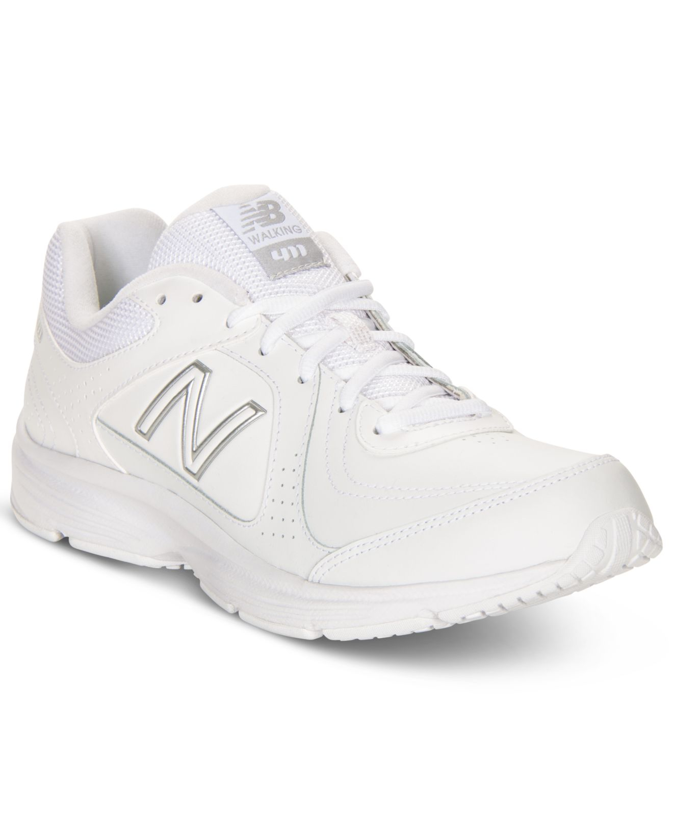 Lyst - New Balance Men'S 411 Walking Sneakers From Finish Line in White ...