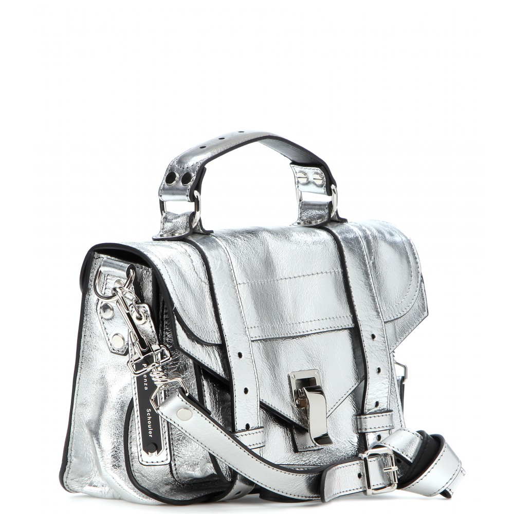 proenza schouler metallic bag
