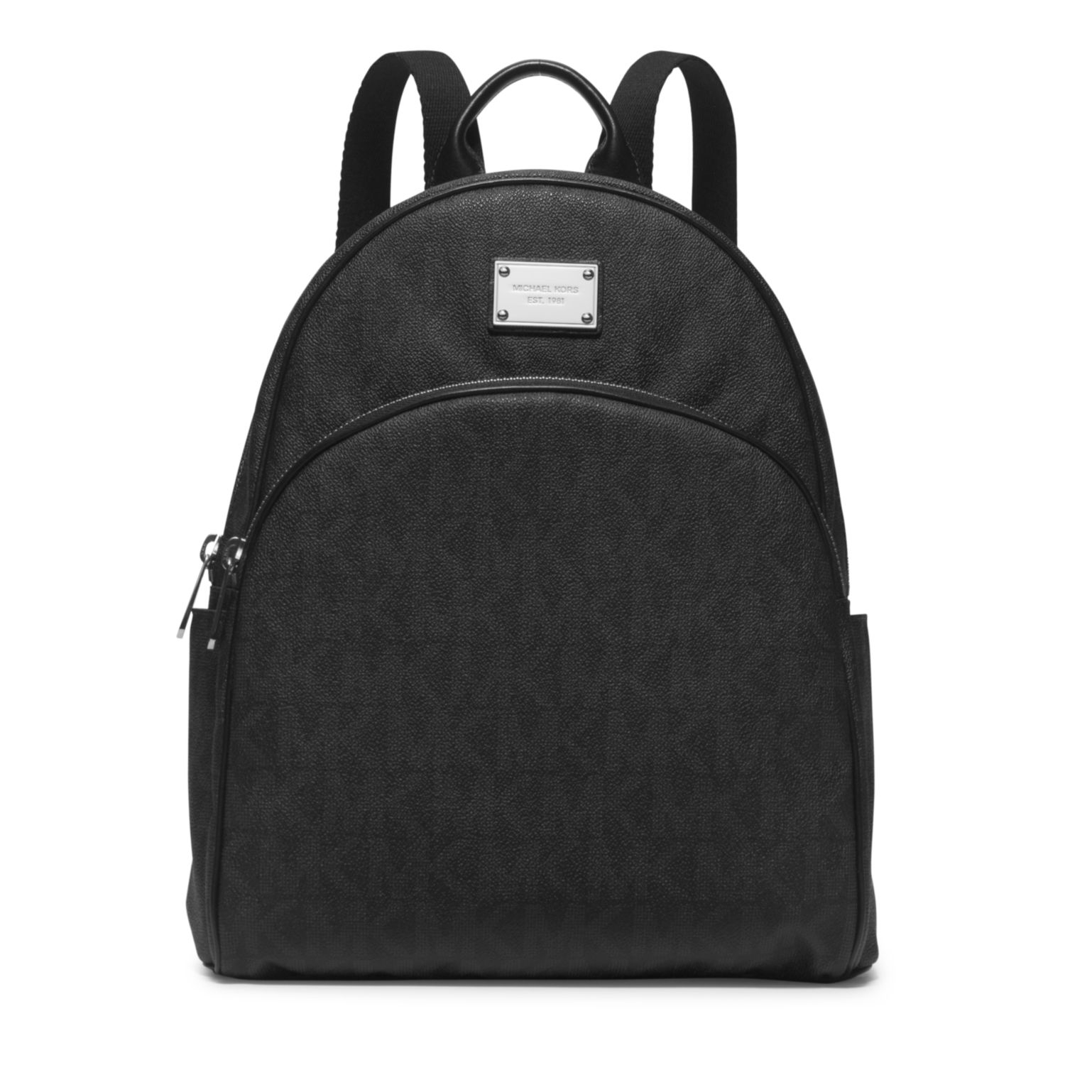 Lyst - Michael Kors Jet Set Travel Large Logo Backpack in Black