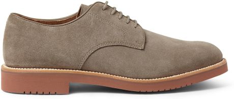 J.crew Harington Suede Derby Shoes in Brown for Men | Lyst