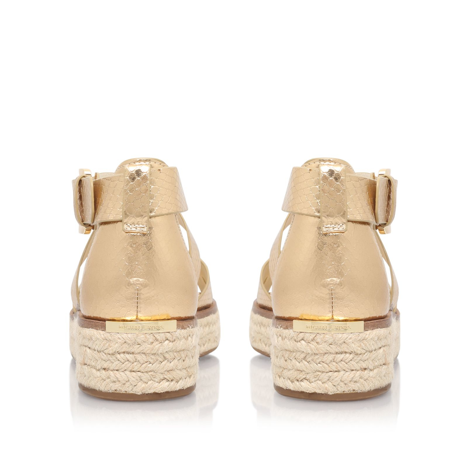 michael michael kors women's darby leather espadrille sandals