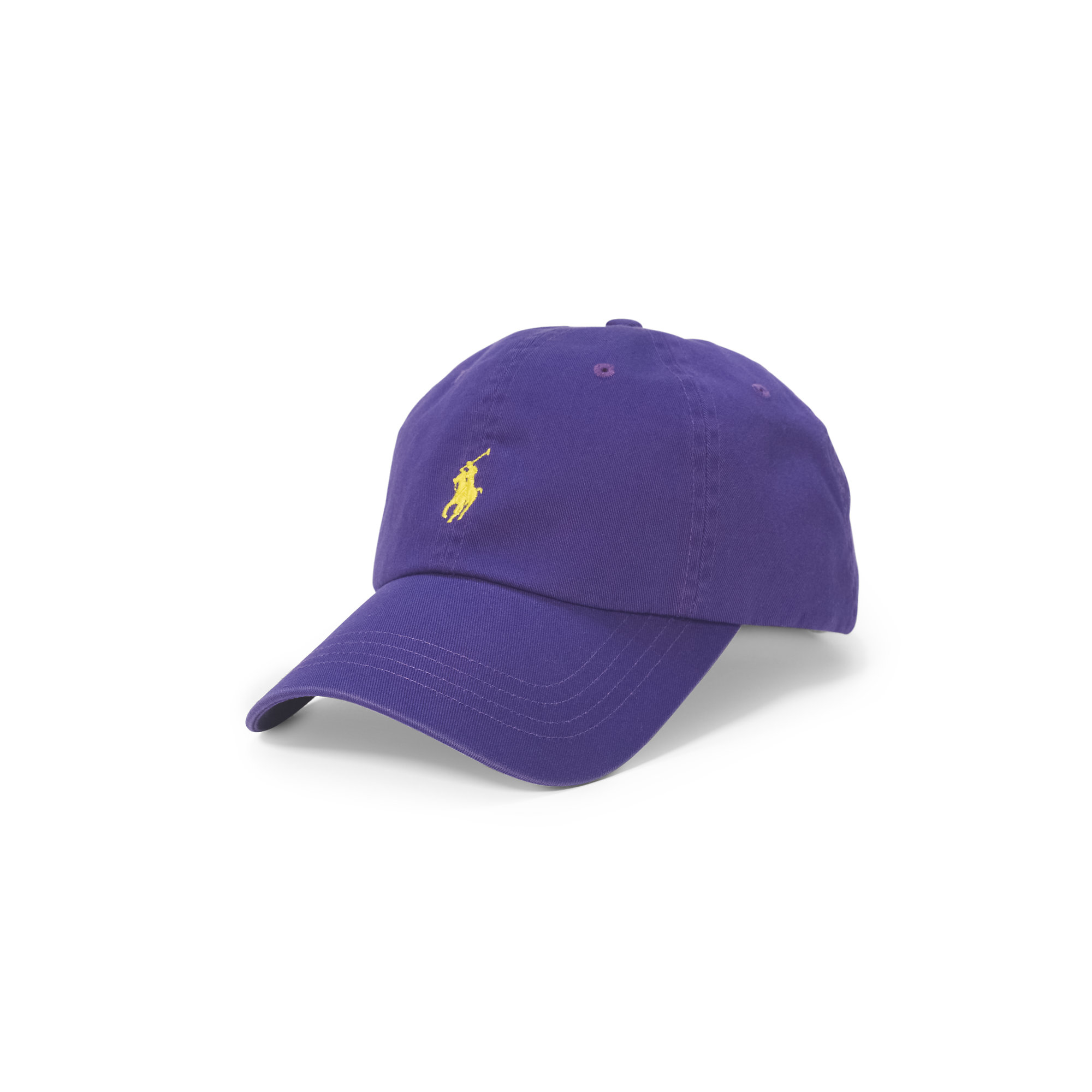 Lyst - Polo Ralph Lauren Cotton Chino Baseball Cap in Purple for Men