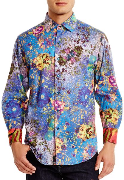 Robert graham Limited Edition Embroidered Classic Fit Button Down Shirt ...