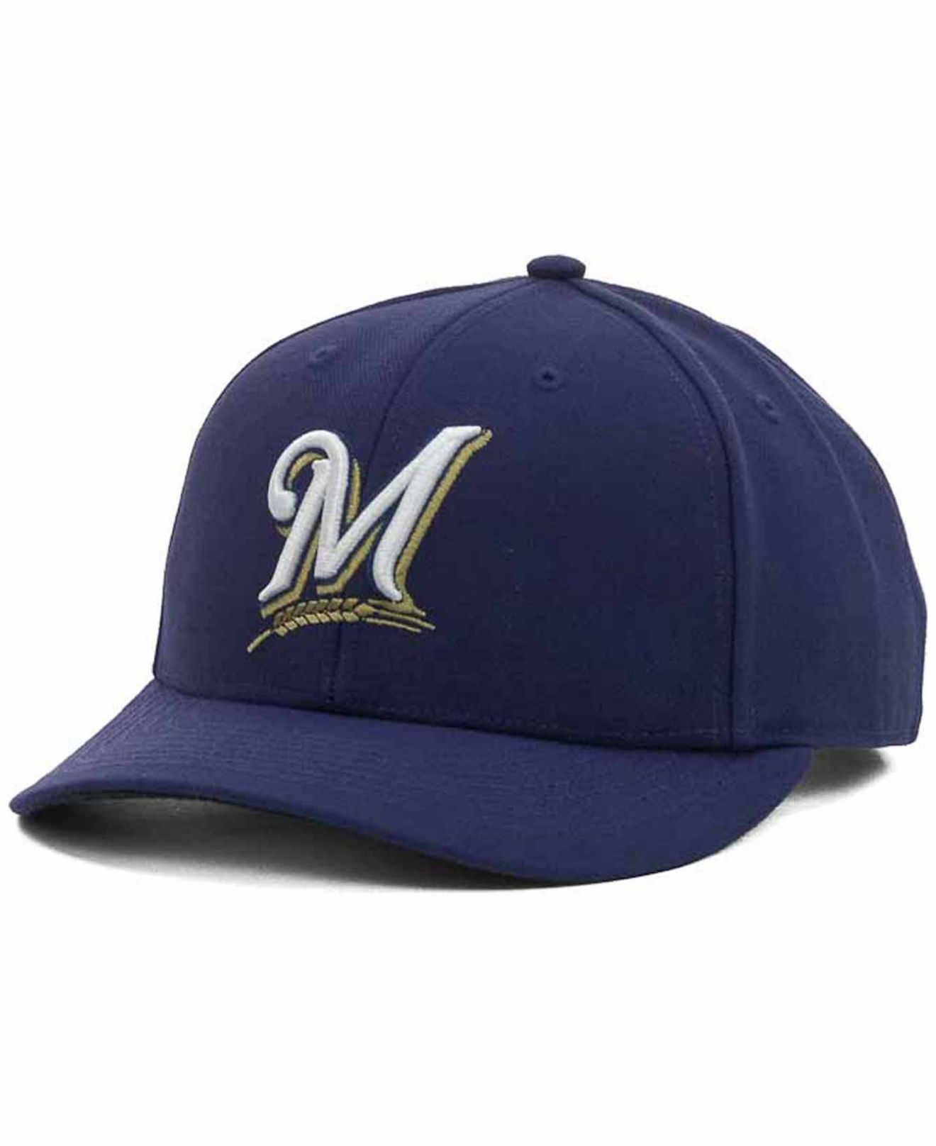 47 Brand Milwaukee Brewers Mvp Cap In Blue For Men (navy) 