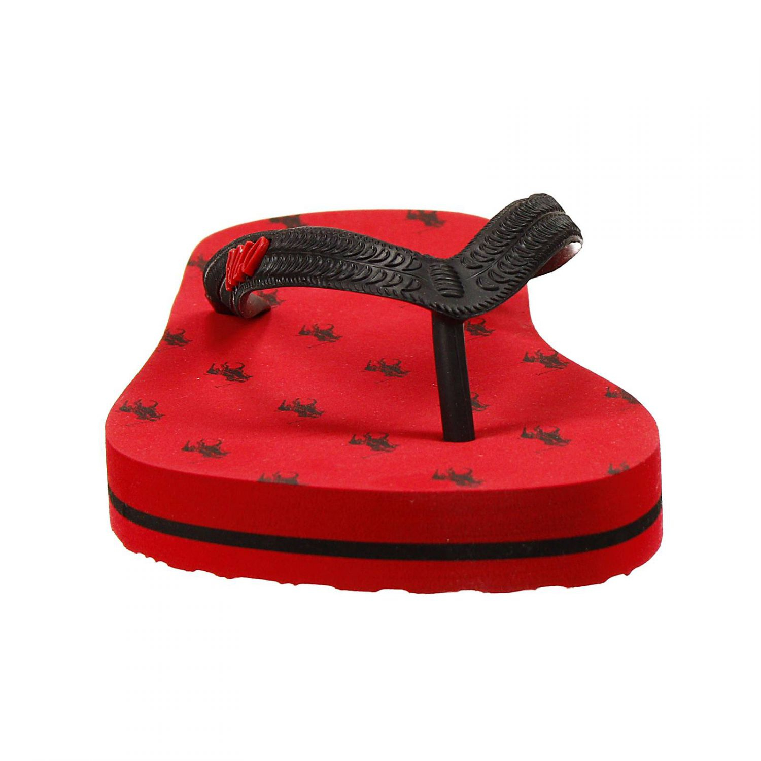  Polo  ralph lauren Shoes  Hewie Ii Rubber Flip Flops  in Red 
