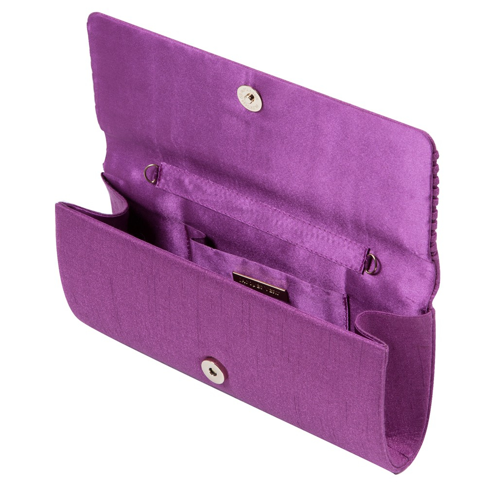 Jacques Vert Woven Detail Clutch Bag In Purple Lyst Gallery