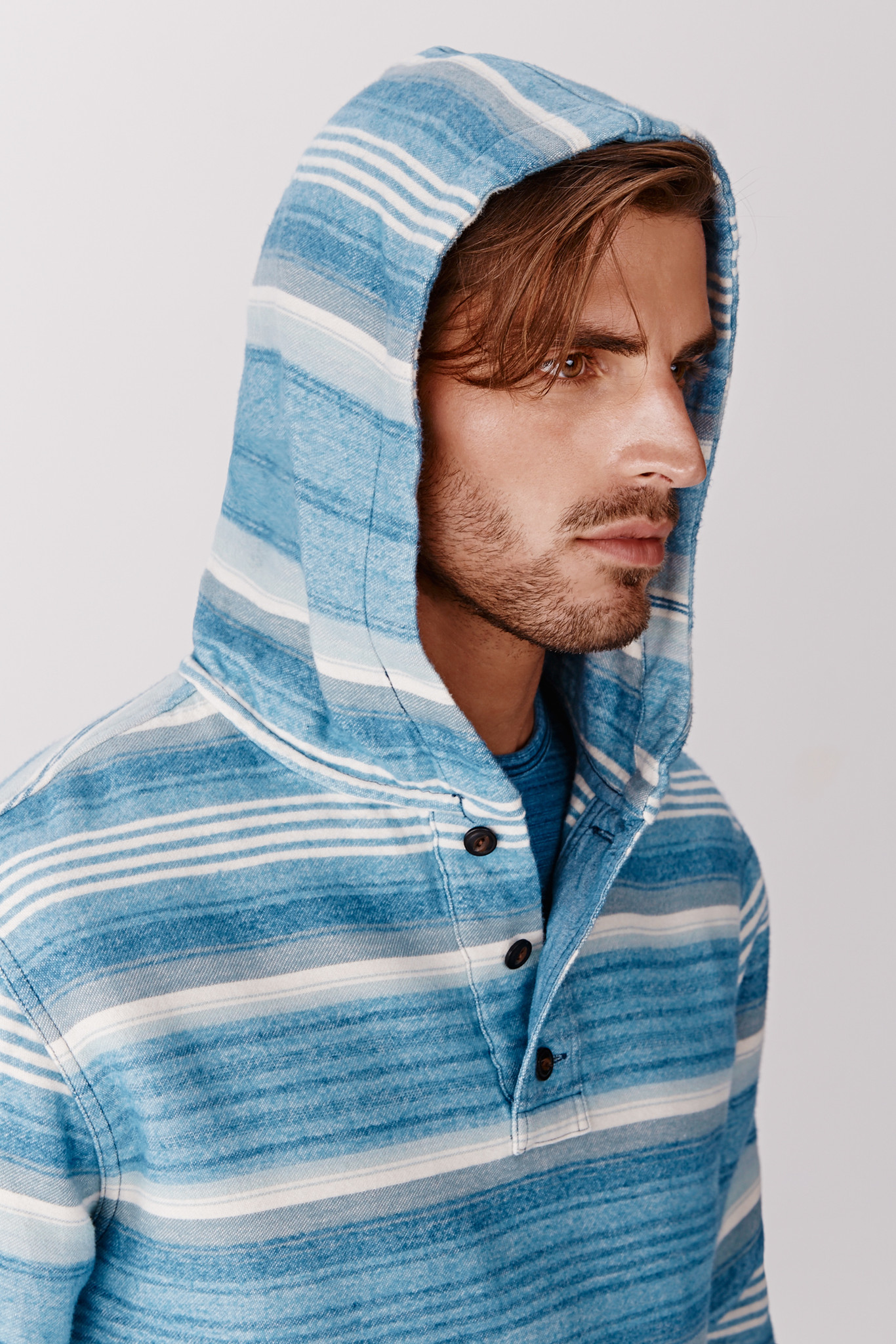 Lyst Faherty Brand Baja Poncho in Blue for Men