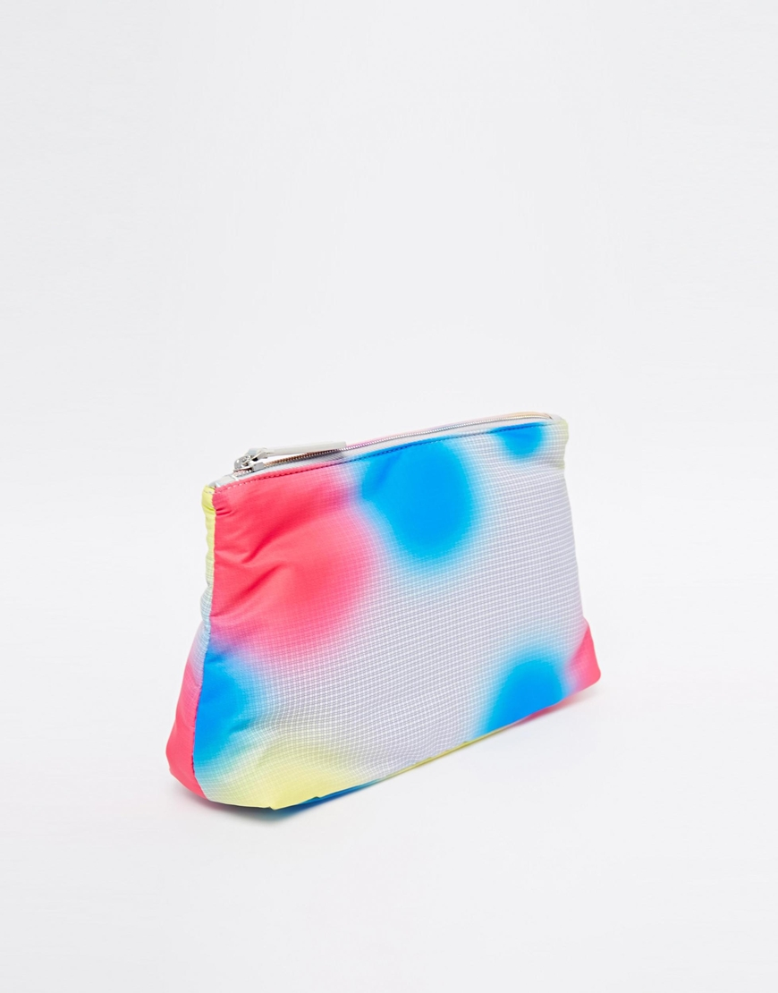 Lulu Guinness Fiesta Printed Large Seam Make Bag Lulu Guinness Fiesta Printed Large Seam Make Bag