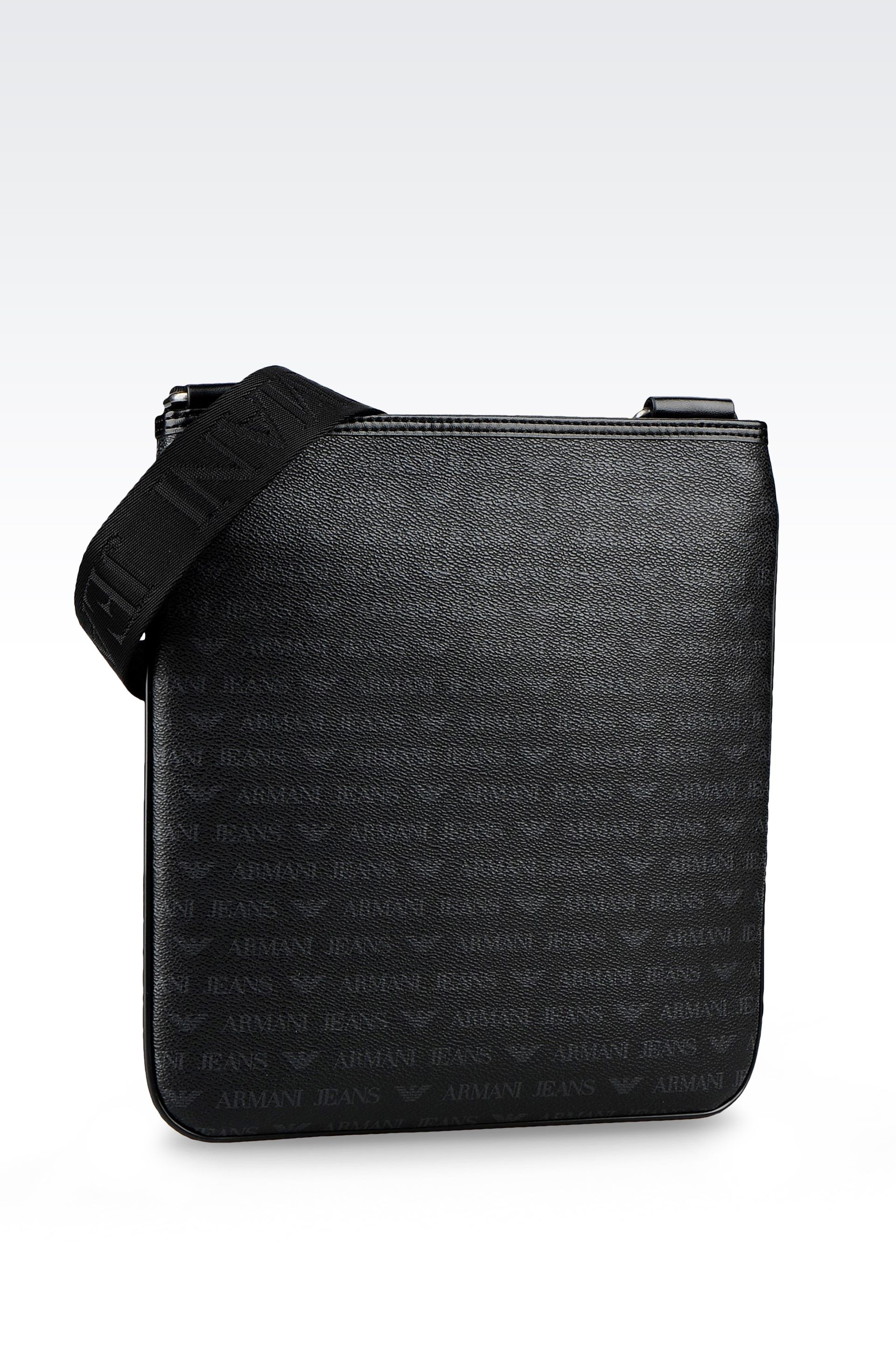 armani messenger pouch