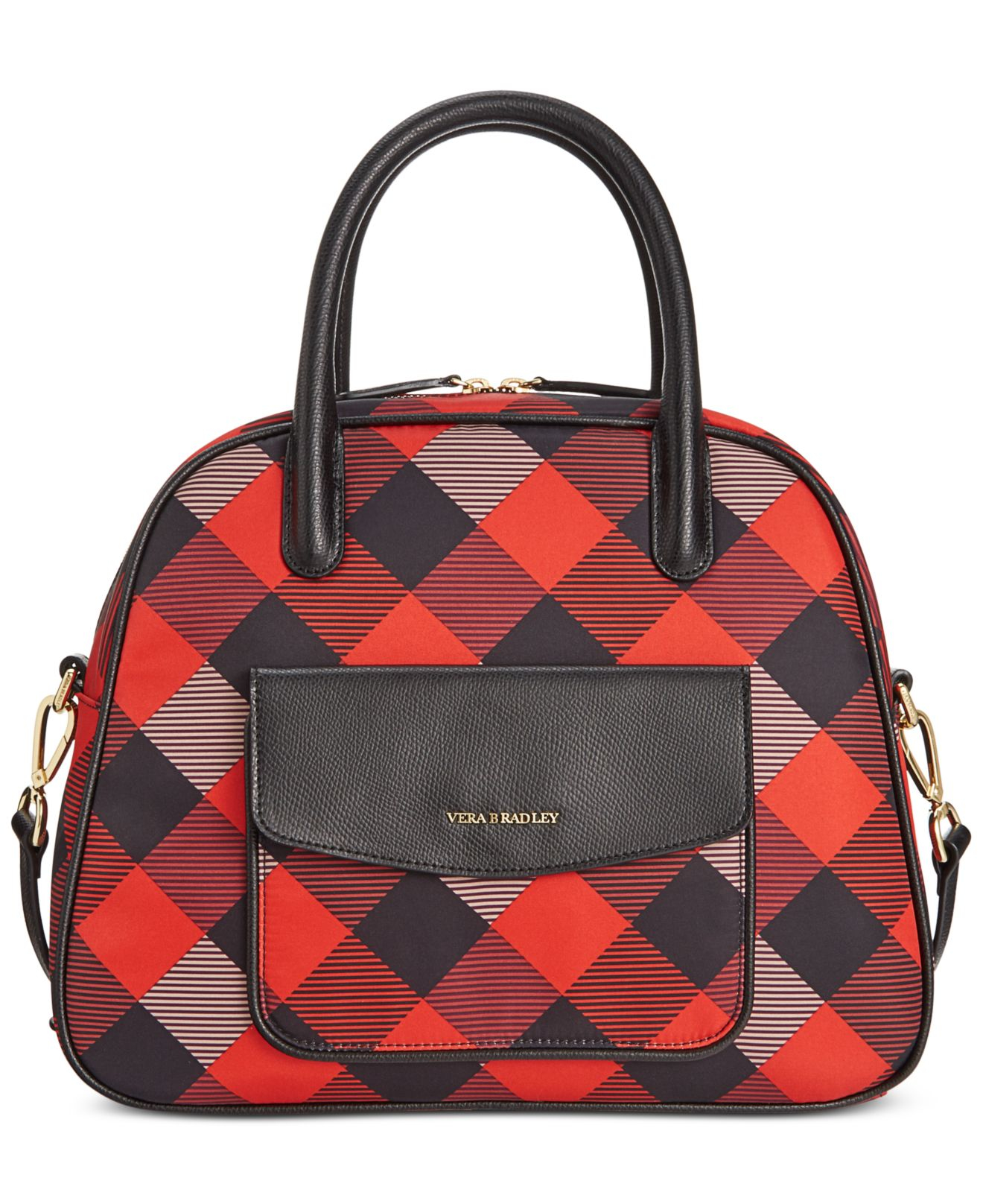 Lyst Vera Bradley Bowler Bag In Red Gallery