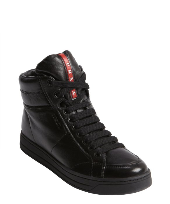 black leather prada shoes black leather prada shoes