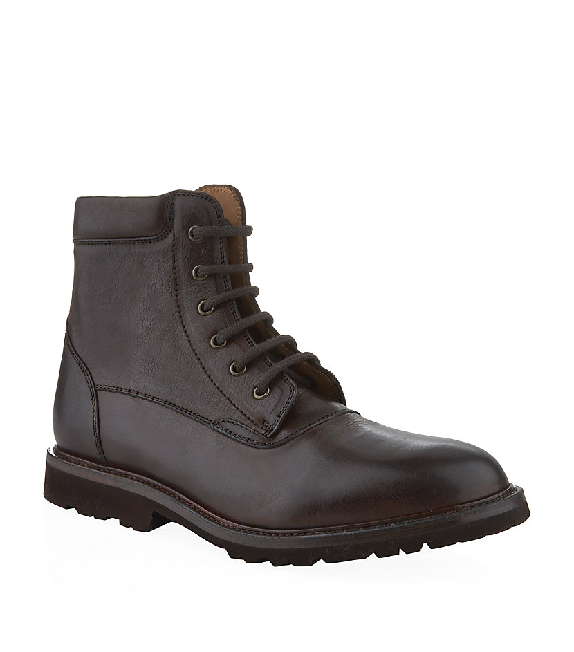 brunello cucinelli men's hiking boots