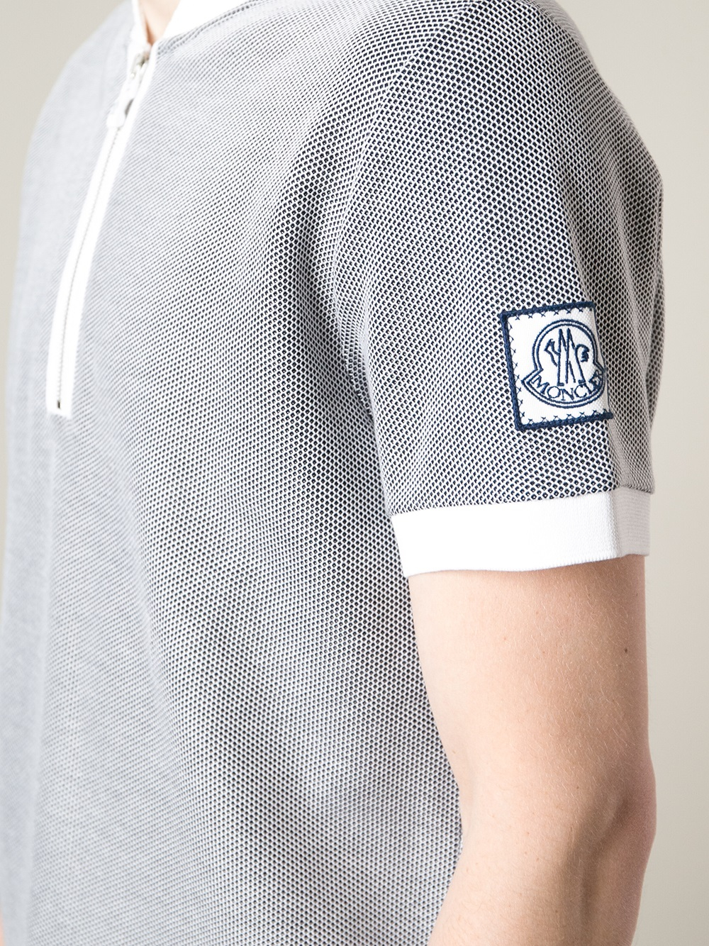 moncler gamme bleu polo