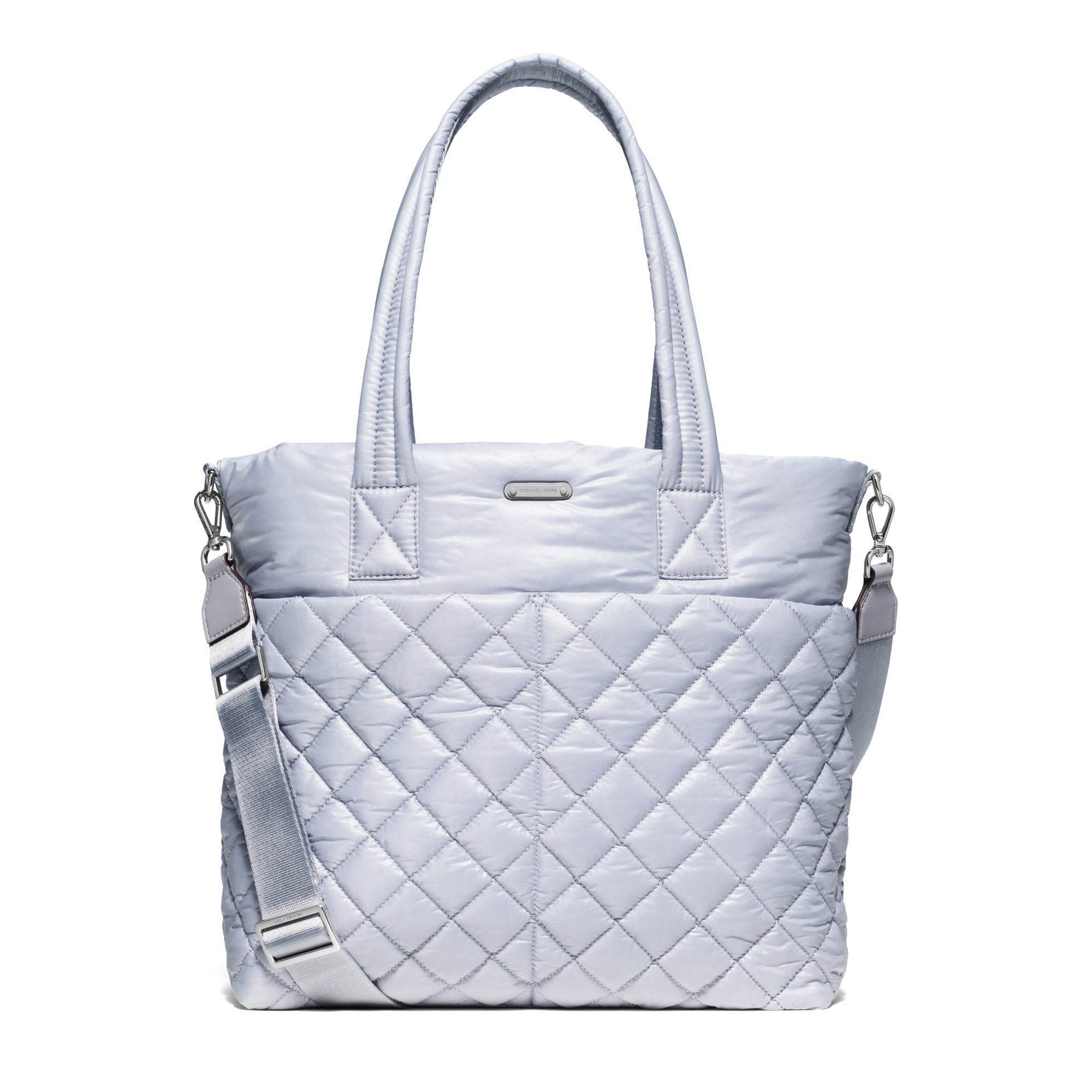 quilted gym tote