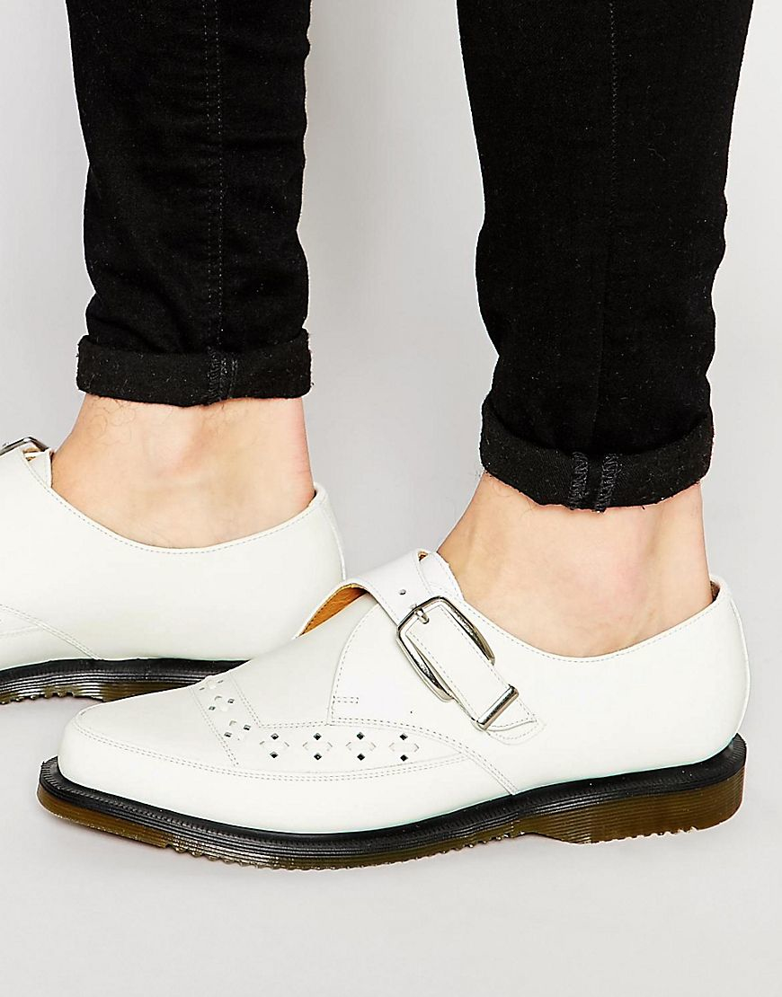 dr martens creepers white