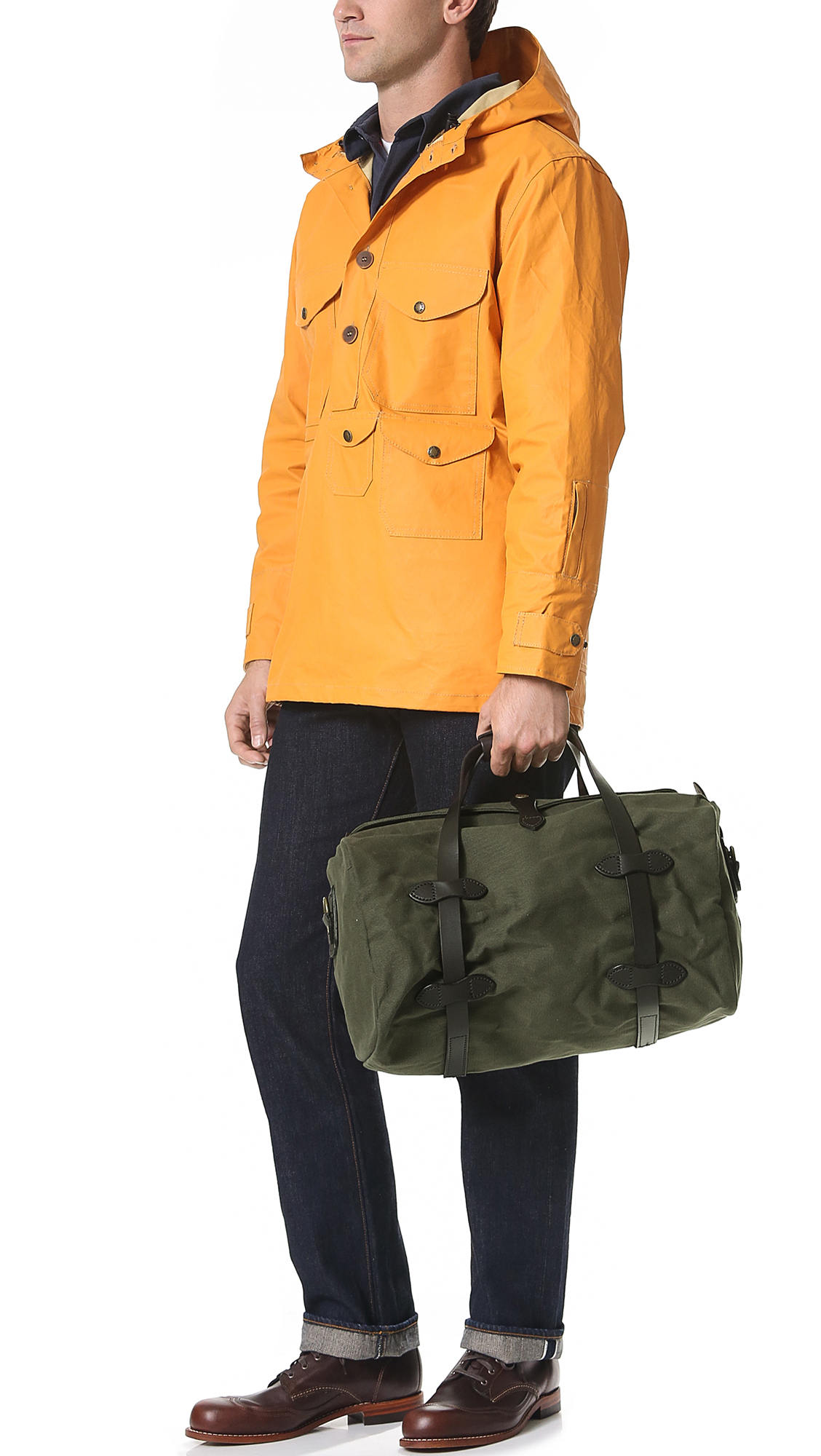 Filson Small Duffel Bag in Green for Men (Otter Green) | Lyst