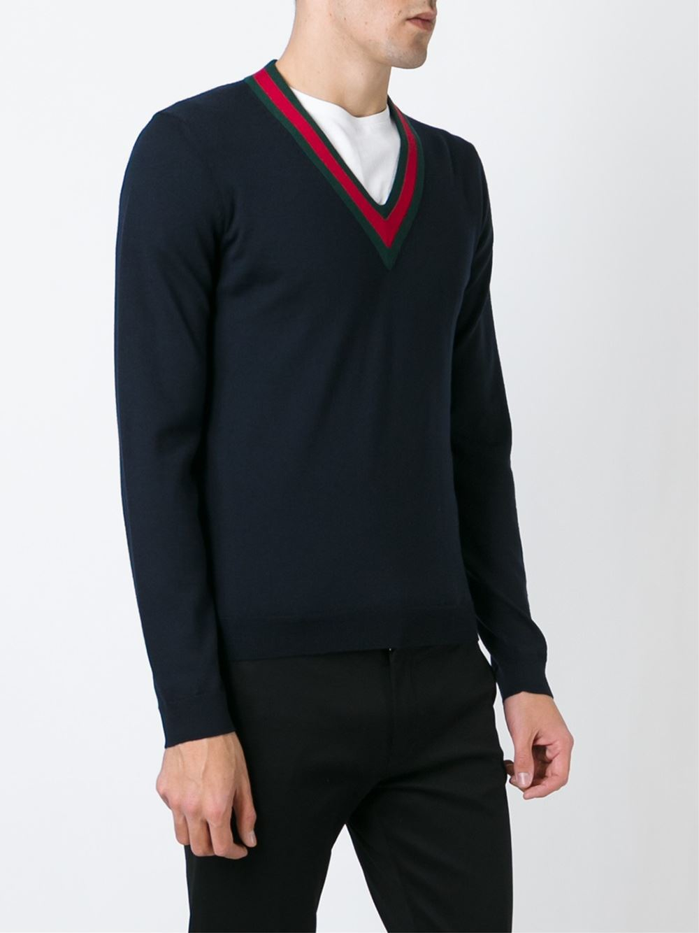 gucci v neck