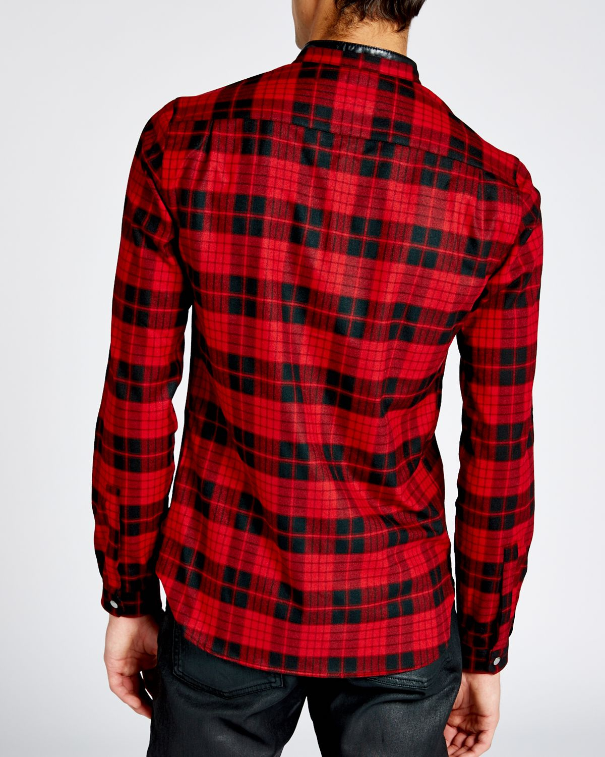 tartan shirts mens uk