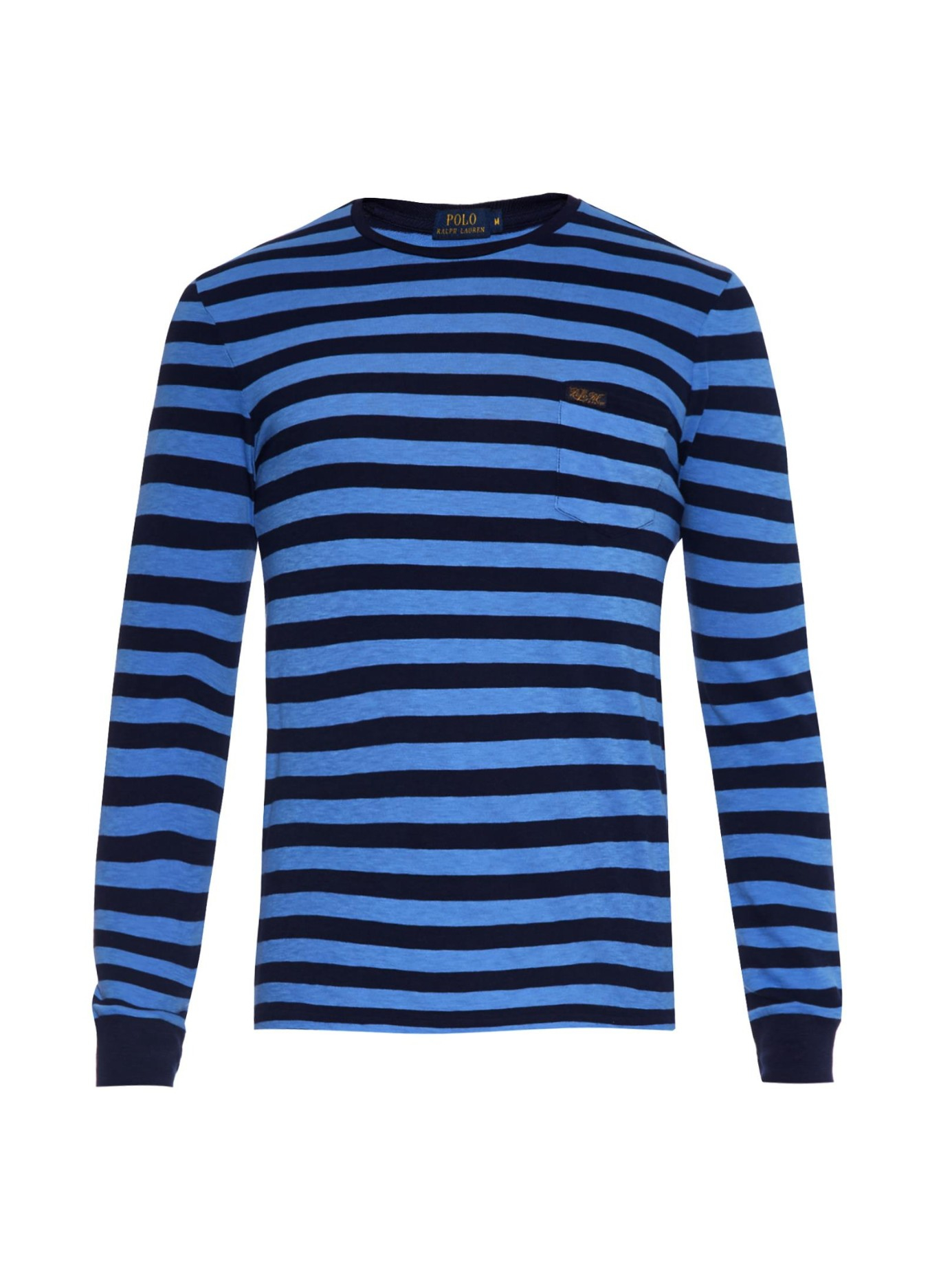 Lyst - Polo Ralph Lauren Long-Sleeved Striped Jersey T-Shirt for Men