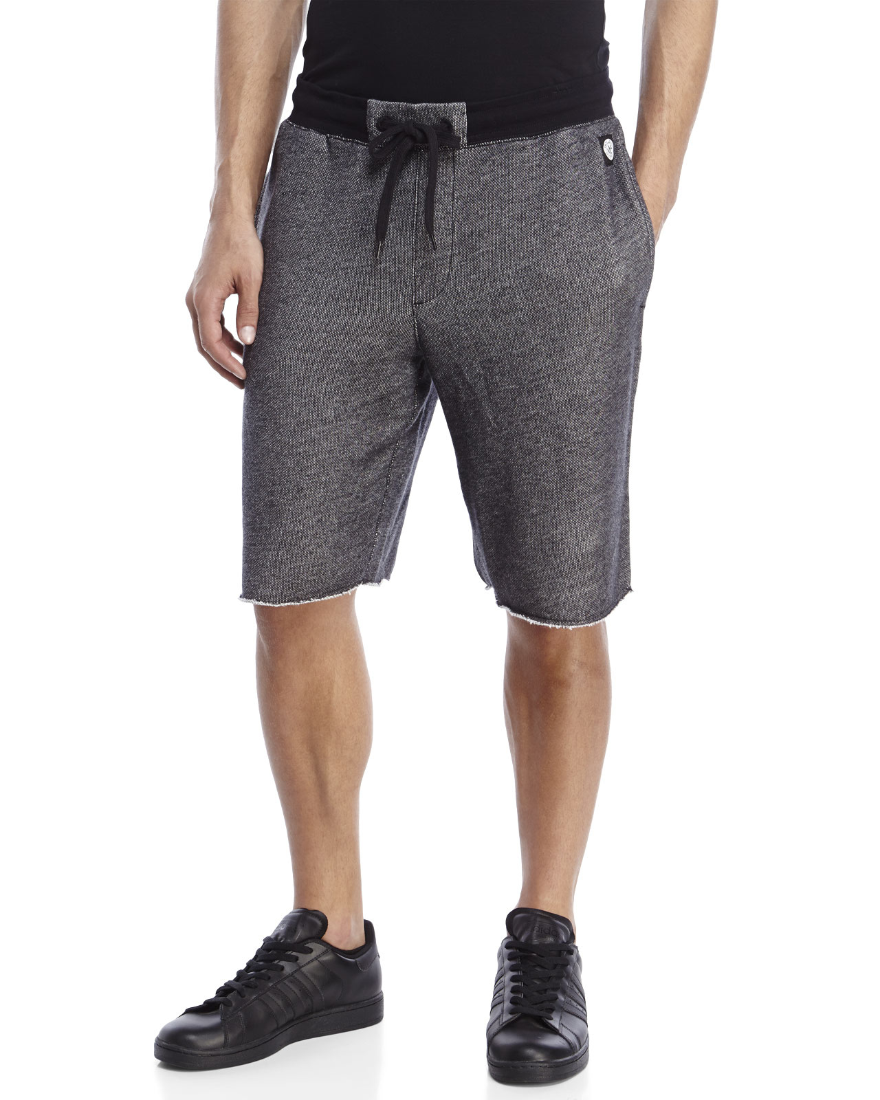 Lyst - Dkny French Terry Shorts in Black for Men