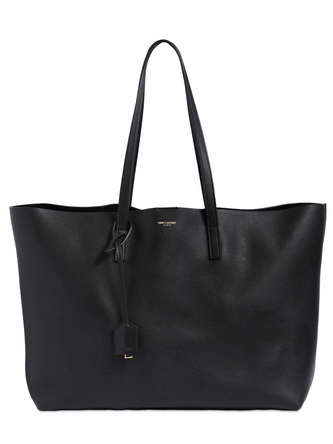 Black Leather Tote Bag | IUCN Water