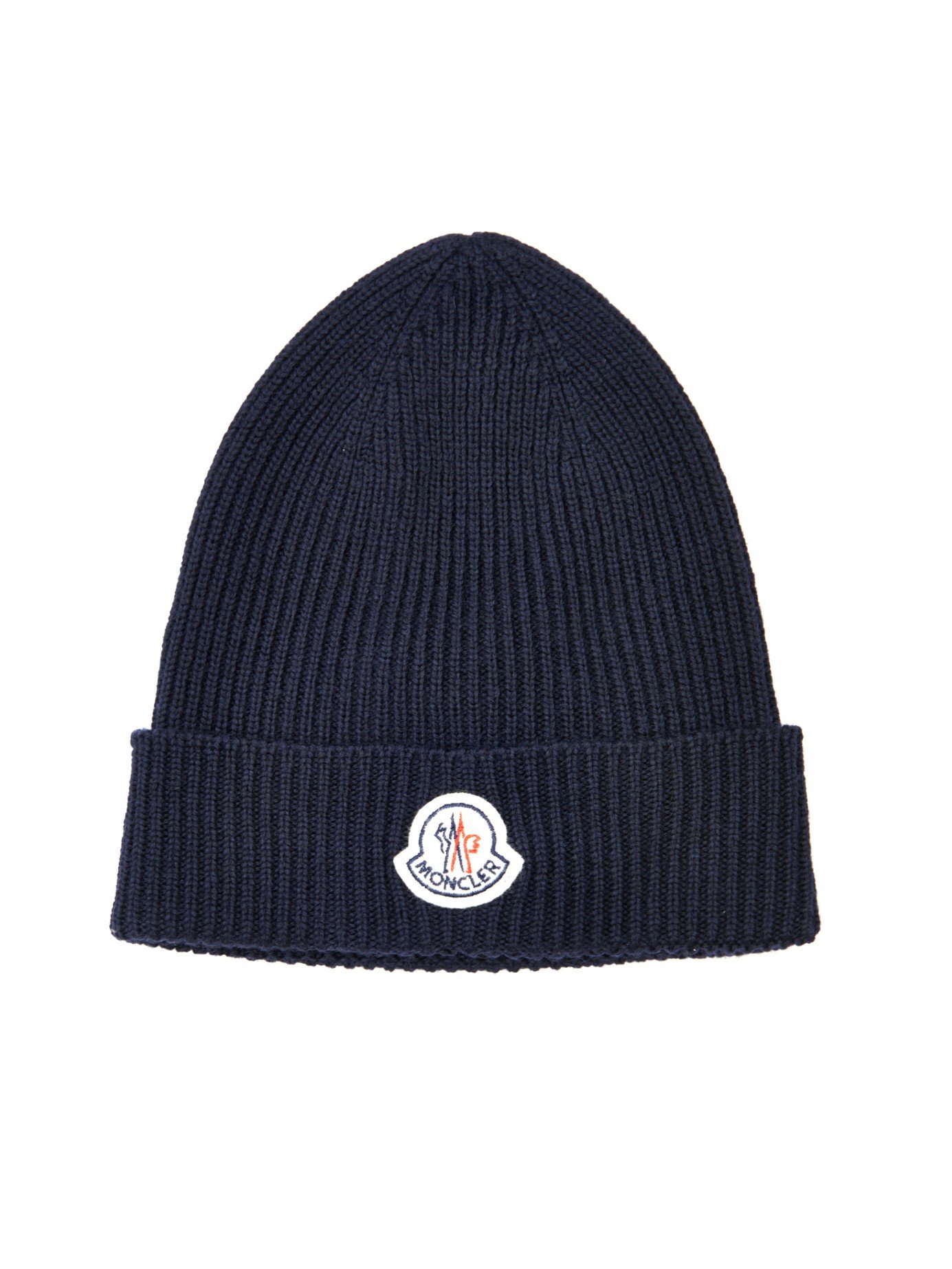 navy blue moncler hat