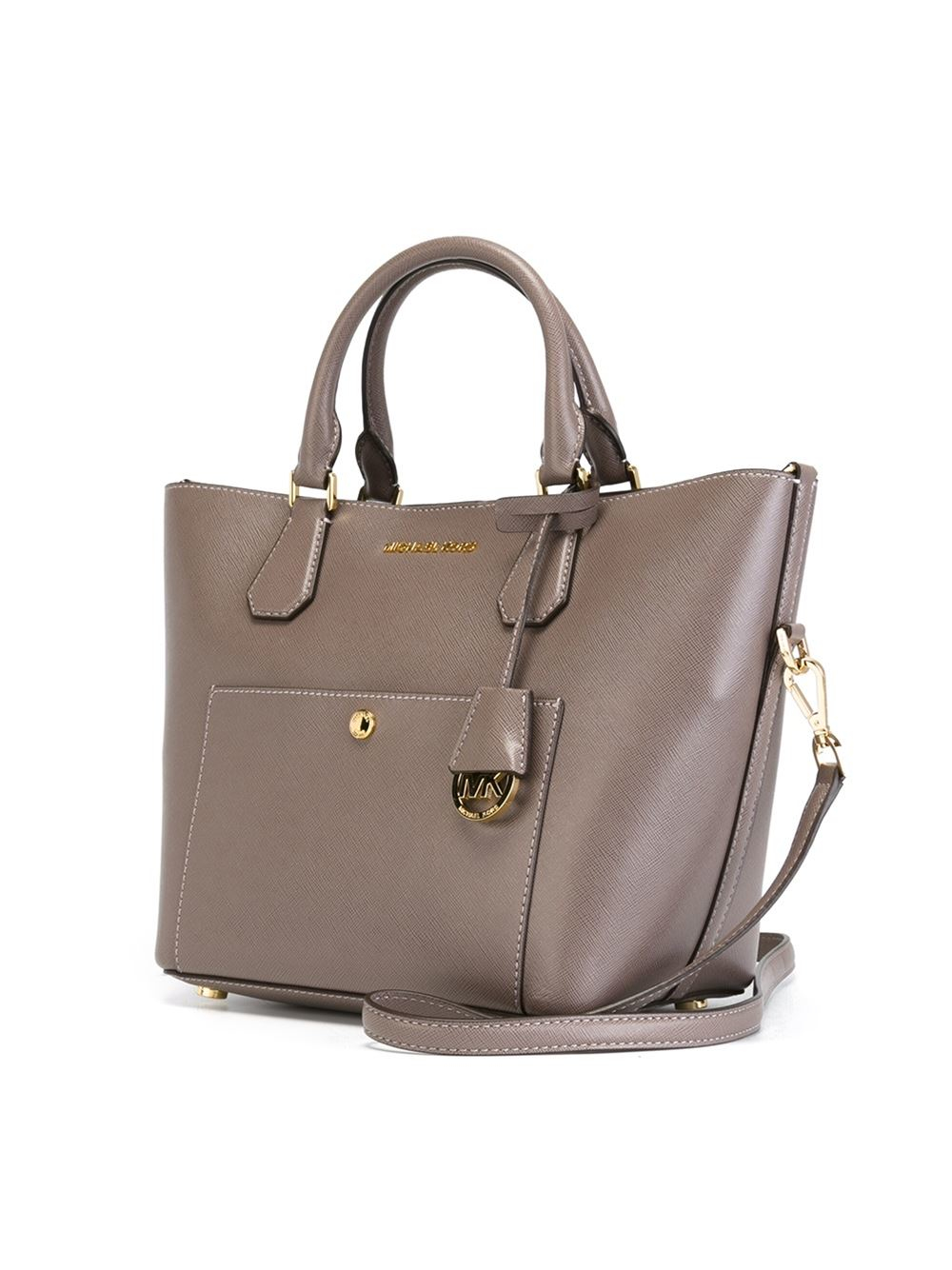 michael kors gray tote bag