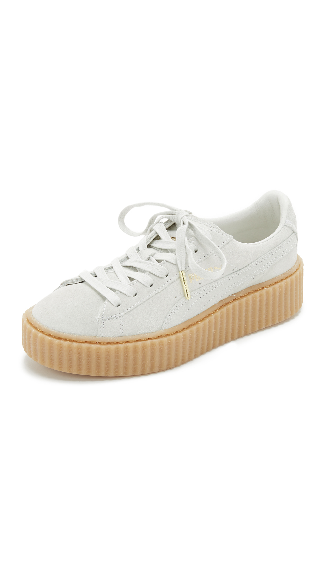 Puma Creepers White Oatmeal Puma Creepers White Oatmeal